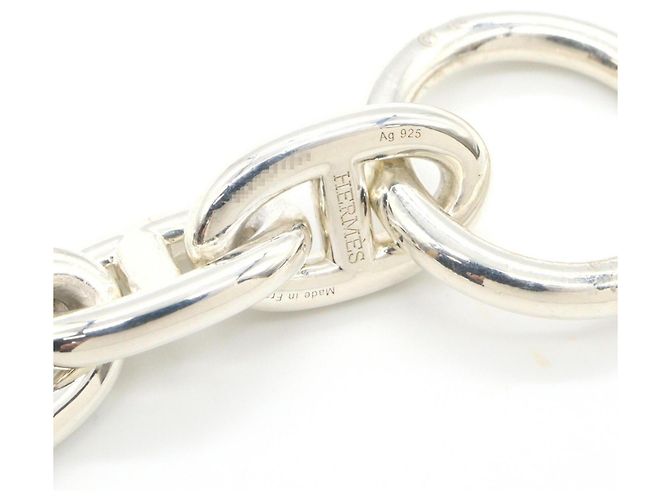 Hermès Pulseira Hermes Chaine d'Ancre PM Charm Prata - vista 4