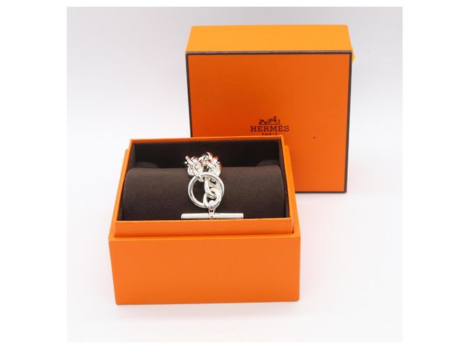 Hermès Pulseira Hermes Chaine d'Ancre PM Charm Prata - vista 5