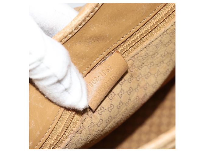 Gucci Jackie O Leather Medium Bege - vista 7