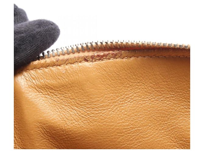 Borsa a mano in pelle Christian Dior Marrone - vista 5