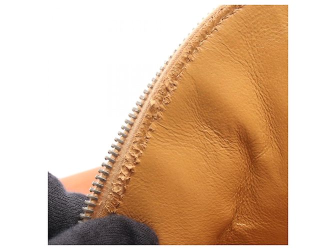 Borsa a mano in pelle Christian Dior Marrone - vista 6