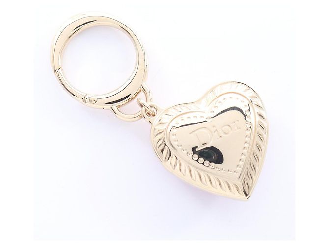 Accessorio Specchio con Charm a Cuore Christian Dior Rosa D'oro - vista 2