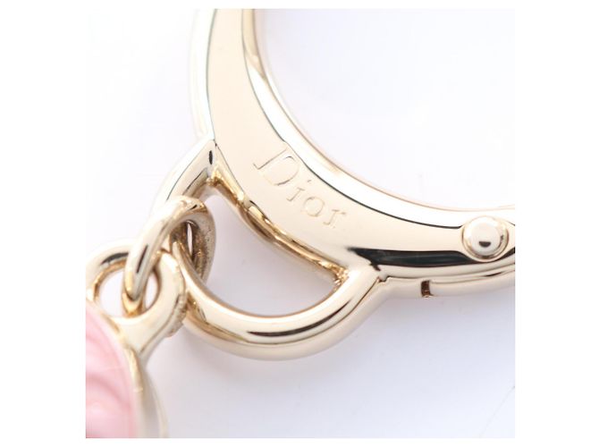 Accessorio Specchio con Charm a Cuore Christian Dior Rosa D'oro - vista 3
