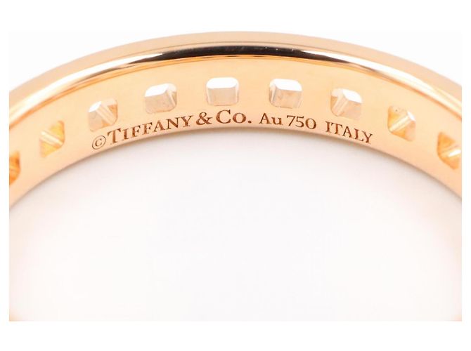 Autre Marque Anello Tiffany & Co. T True Narrow in oro rosa 18K D'oro - vista 3