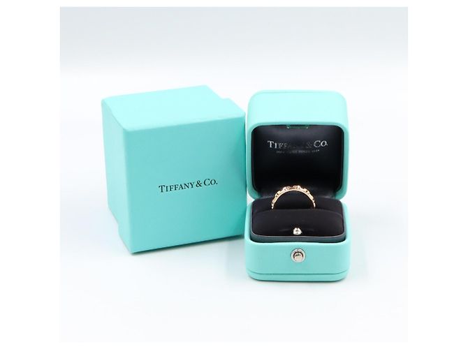 Autre Marque Anello Tiffany & Co. T True Narrow in oro rosa 18K D'oro - vista 6