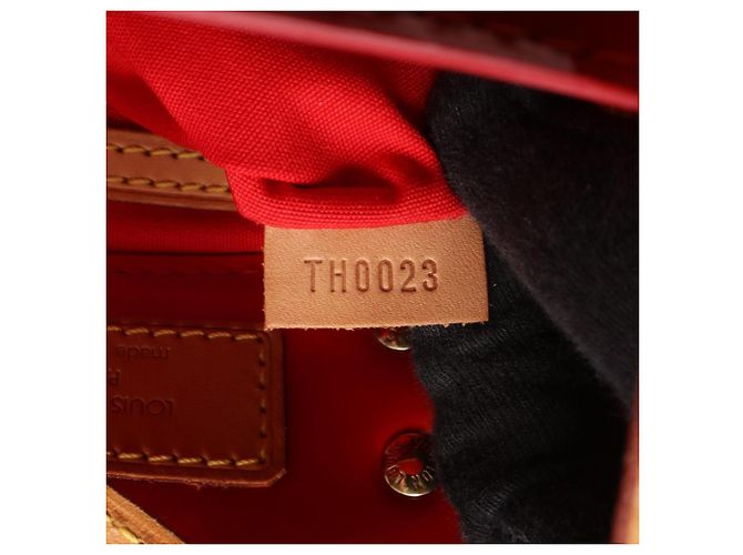 Bolso Louis Vuitton Lead PM Monogram Vernis Rouge Roja - vista 5