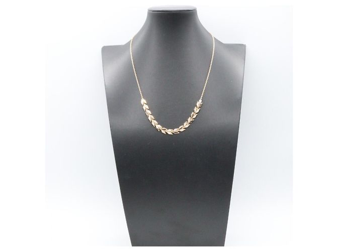 Autre Marque Collar Tiffany & Co. Victoria Vine de Diamantes Dorado - vista 6
