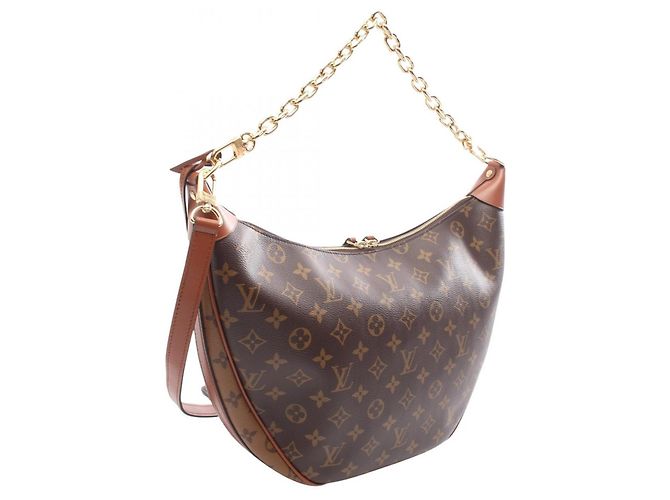 Louis Vuitton Loop Hobo 2-Way Shoulder Bag Brown - view 2