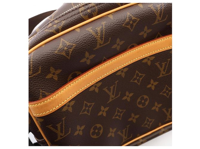 Bolso de hombro Louis Vuitton Reporter PM Monogram Castaño - vista 7