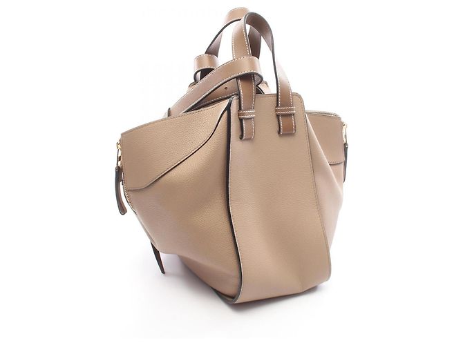 Sac à main 2-Way Loewe Hammock Small Marron Beige - vue 2