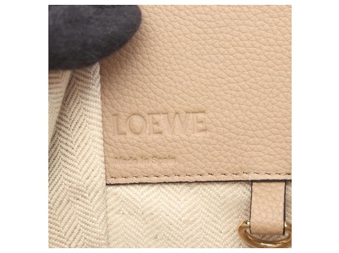 Sac à main 2-Way Loewe Hammock Small Marron Beige - vue 4