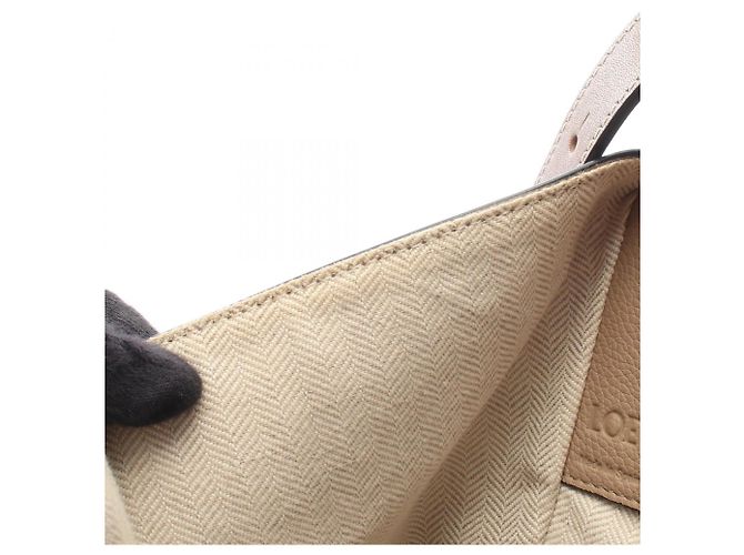 Sac à main 2-Way Loewe Hammock Small Marron Beige - vue 5