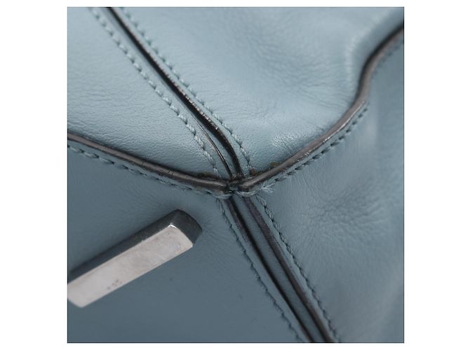 Borsa Loewe Puzzle Small Blu - vista 13