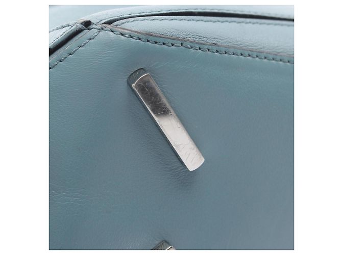 Borsa Loewe Puzzle Small Blu - vista 16