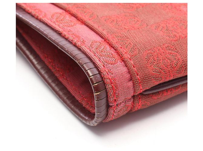 Borsa Tote Loewe Anagram Marrone Rosso - vista 8