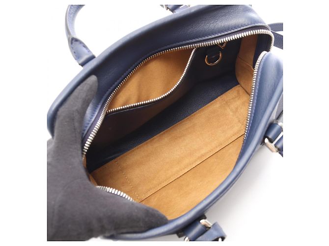 Borsa a mano 2-Way Loewe Amazona 23 Blu navy - vista 3