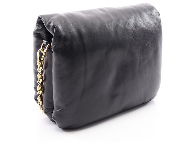 Bolsa Puffer Goya Loewe Preto - vista 2