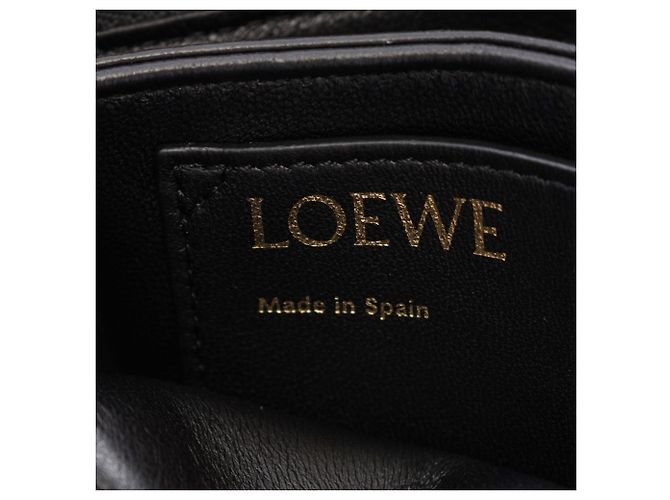 Bolsa Puffer Goya Loewe Preto - vista 4