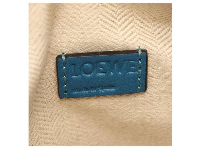 Bolso Loewe Puzzle Bag Mini 2-Way Azul Multicolor - vista 4