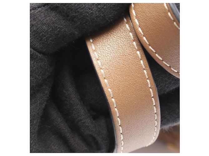 Loewe Hammock Bag Small 2-Way Handtasche Braun Beige - Ansicht 7