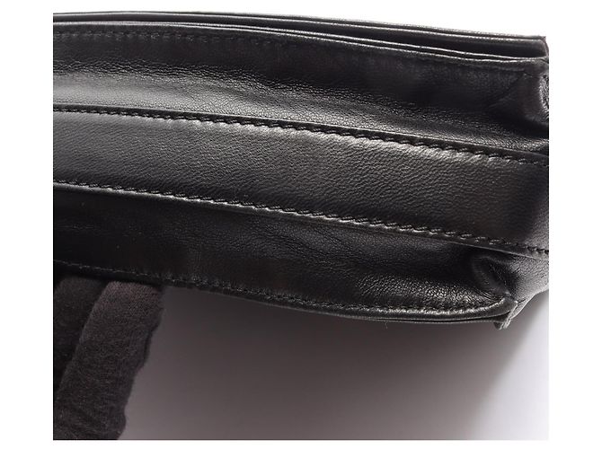 Borsa a mano/Borsa a tracolla Loewe Flamenco in pelle nera Nero - vista 11