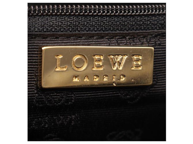 Borsa a mano/Borsa a tracolla Loewe Flamenco in pelle nera Nero - vista 4