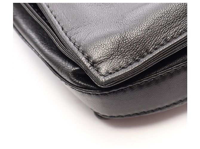 Borsa a mano/Borsa a tracolla Loewe Flamenco in pelle nera Nero - vista 9