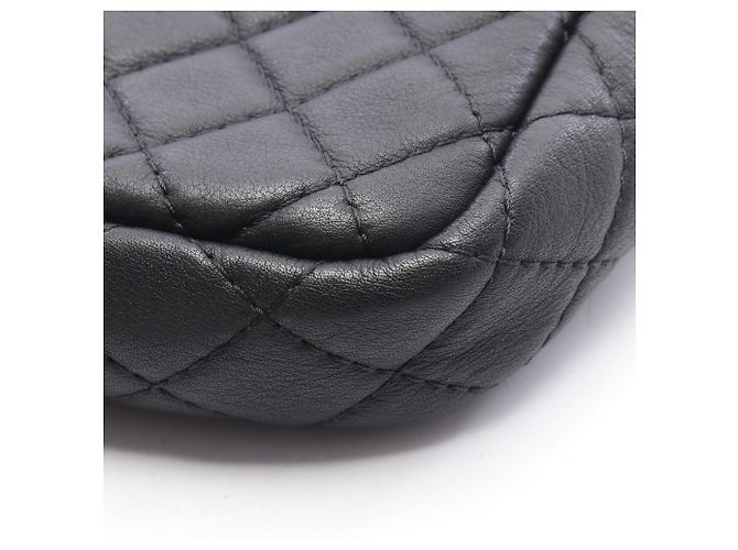 Chanel Matelassé Small Schultertasche Schwarz - Ansicht 6