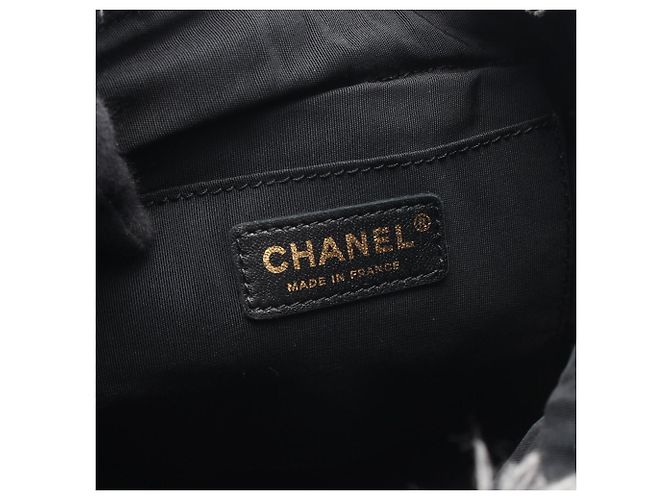 Borsa Small Bucket Matelassé Chanel Nero Multicolore - vista 4