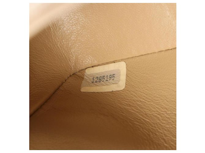 Borsa a tracolla Chanel Matelassé Small Flap Beige - vista 5