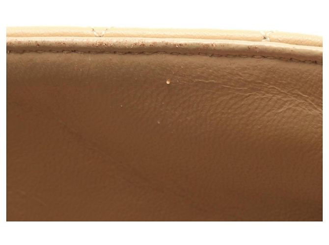 Borsa a tracolla Chanel Matelassé Small Flap Beige - vista 7