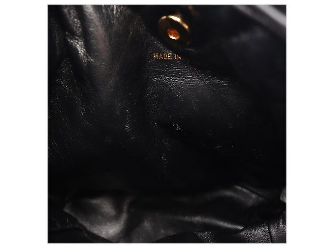 Mochila/Bolso Chanel Matelassé con cierre turnlock y cadena Negro - vista 6