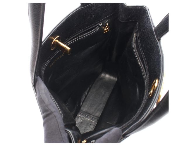 Chanel Matelassé Schwarze Tote Bag - Ansicht 3