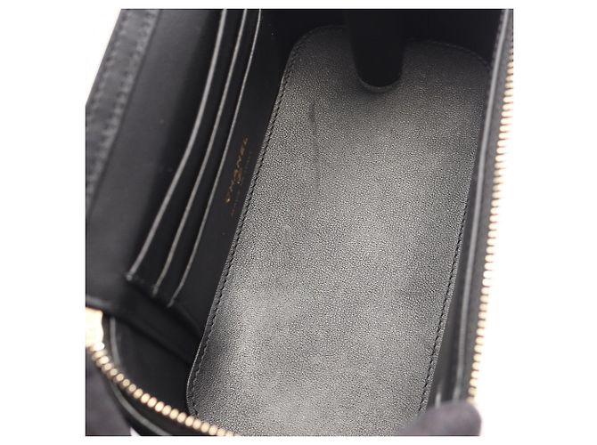Chanel Matelassé Vanity Schultertasche Schwarz - Ansicht 10