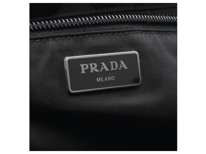 Bolsa de Ombro Prada TESSUTO ST.CAMO Camouflage Marrom Preto Azul marinho - vista 4