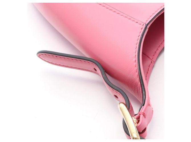 Bolsa de Ombro Prada Cleo Rosa - vista 7