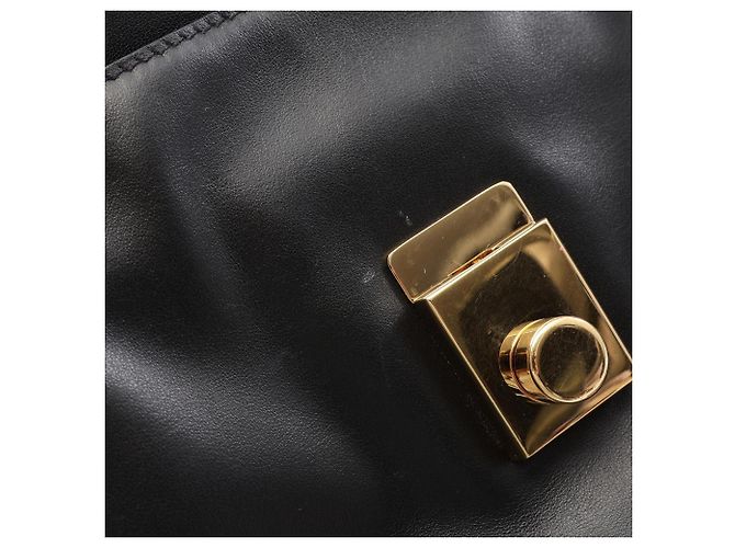 Borsa a spalla Large Soft Sound Prada Nero - vista 8