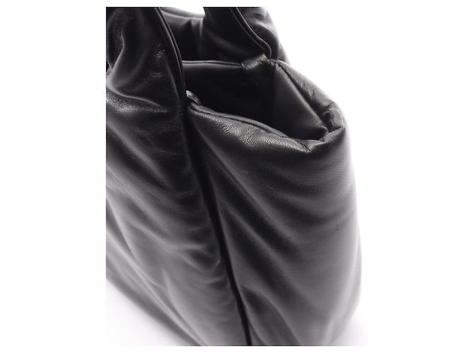 Bolsa de mão pequena acolchoada Prada Preto - vista 7