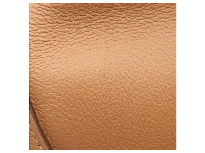 Bolso Tote Prada de piel marrón Castaño - vista 7