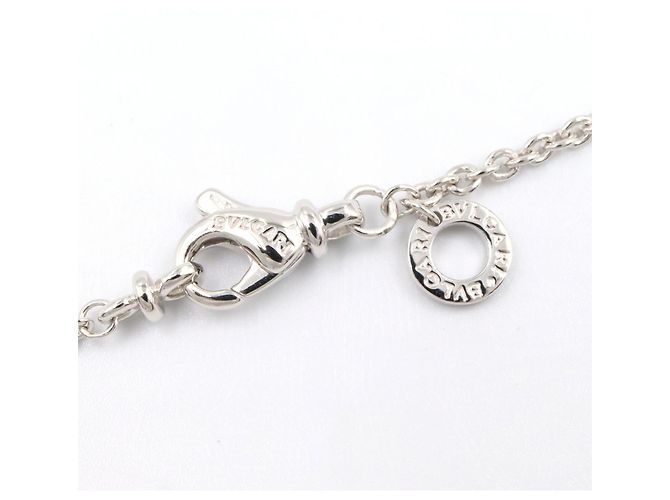 Bulgari Collar Bvlgari B-zero1 en oro blanco de 18K Plata - vista 4