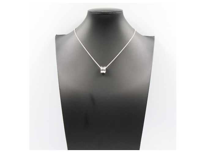 Bulgari Collar Bvlgari B-zero1 en oro blanco de 18K Plata - vista 5