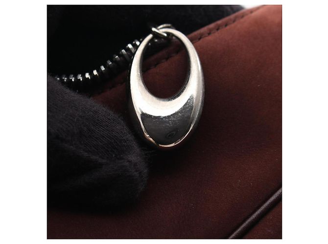 Bulgari Borsa a tracolla Bvlgari Ascot in pelle Marrone - vista 5