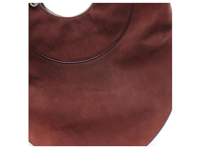 Bulgari Borsa a tracolla Bvlgari Ascot in pelle Marrone - vista 7