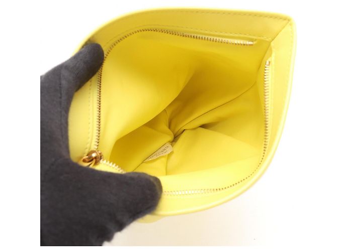 Bottega Veneta Mini The Twist Second Bag Gelb - Ansicht 3