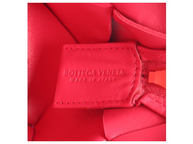 Bottega Veneta Mini Cassette Camera Bag Rosa - vista 4