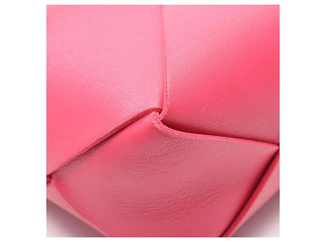 Bottega Veneta Mini Cassette Camera Bag Rosa - vista 5