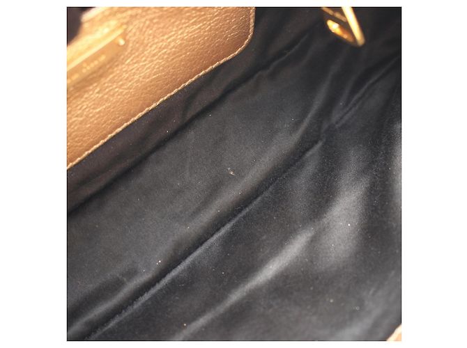 Bolsa Miu Miu em dourado e marfim Cru - vista 13