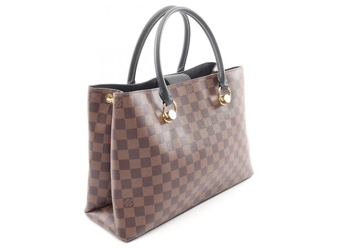Louis Vuitton LV Riverside 2-Way Handtasche Braun Schwarz - Ansicht 2