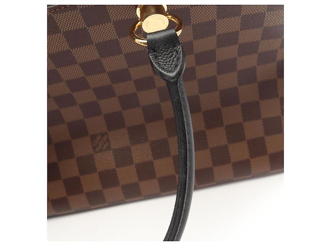 Louis Vuitton LV Riverside 2-Way Handtasche Braun Schwarz - Ansicht 8