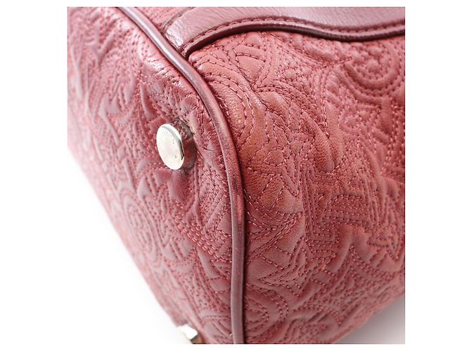 Louis Vuitton Ixia PM Handtasche Bordeaux - Ansicht 9